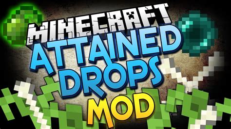 minecraft growable mob drops attained drops youtube