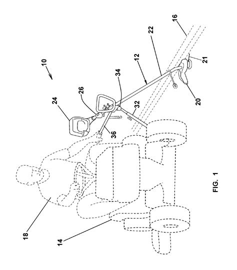 patent  universal trimmer mount assembly  riding mower google patents