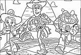 Buzz Woody Pages Coloring Printable Color Getcolorings Toy Getdrawings sketch template