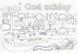 Bijbel Schepping Knutselen Jona Natuur Peuters Christelijk Bijbelknutselwerk Dieren Hemelvaart Moeilijk Downloaden Uitprinten Kiezen sketch template