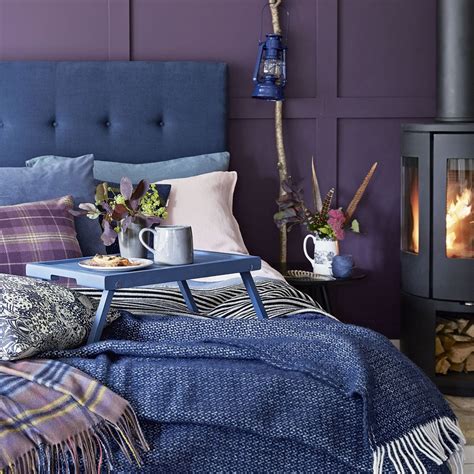 attractive purple bedroom design ideas