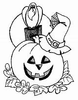 Halloween Coloring Pages Printable Kids Color Print sketch template