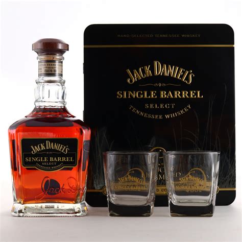 jack daniels single barrel select  gift pack ducks unlimited whisky auctioneer