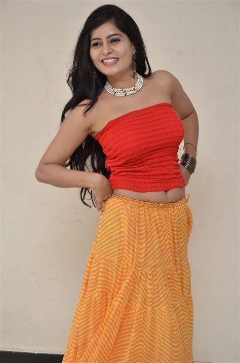 Madhumitha Latest Hot Cleveage Glamourous Spicy Photoshoot