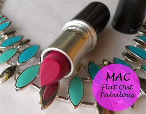 Mac Flat Out Fabulous Retro Matte Lipstick Review And Swatches