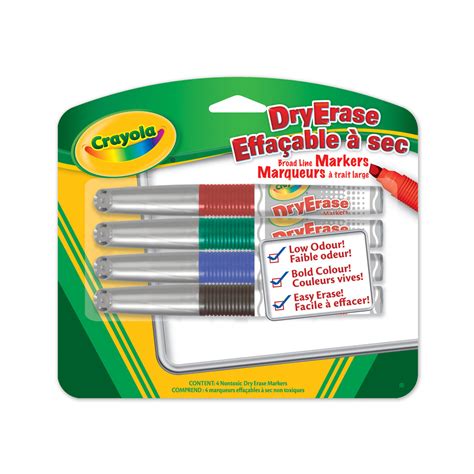 crayola dry erase markers pk  granville island toy company