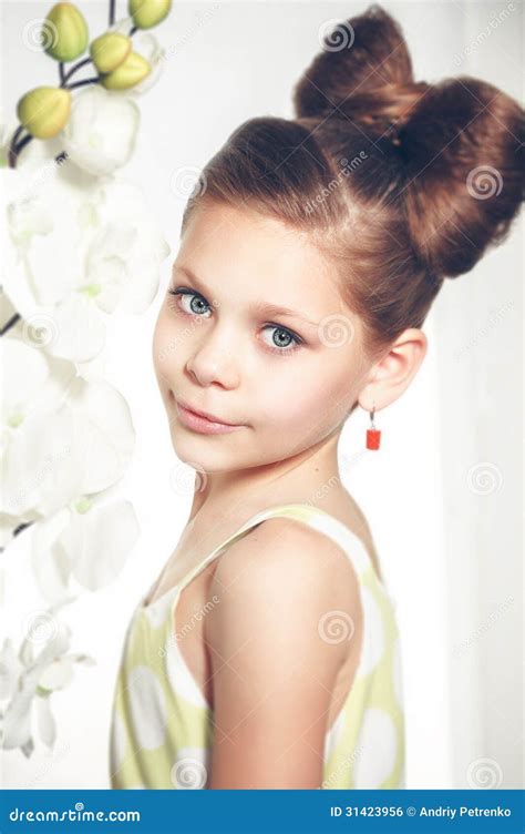 fashion kid girl stock photo image  child lady