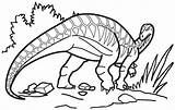 Iguanodon Coloring Pages Lost Gigantic sketch template
