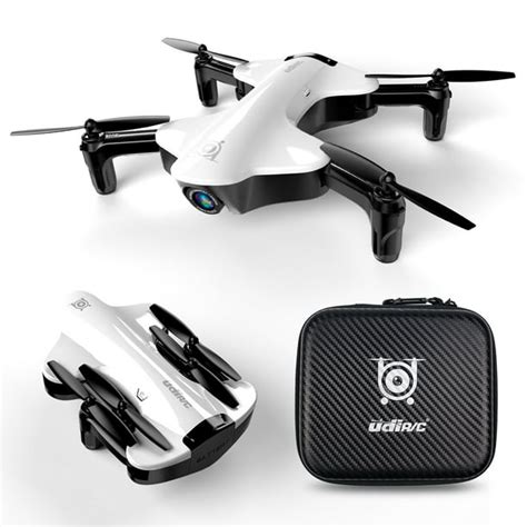udirc drone wifi fpv p hd wide angle camera foldable drone altitude hold  key return