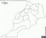 Morocco Map Coloring sketch template