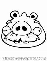 Angry Birds Coloring Pages Pig Para Mustache Do Index Colorear Dibujos Pintar Colorir Coloriage Info Book Bird Mister Kids Tablero sketch template