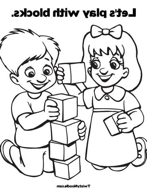 children playing coloring pages coloringalifiahbiz