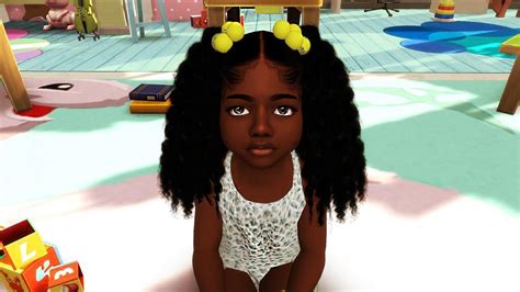 hbcu black girl toddler hair sims  sims hair sims  black hair