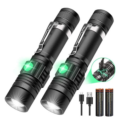 rechargeable tactical flashlights  camping