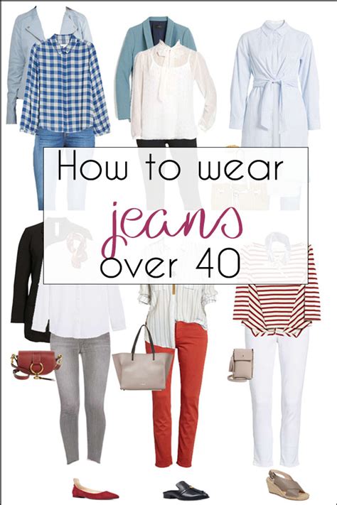 how to wear jeans over 40 guidelines and ideas for