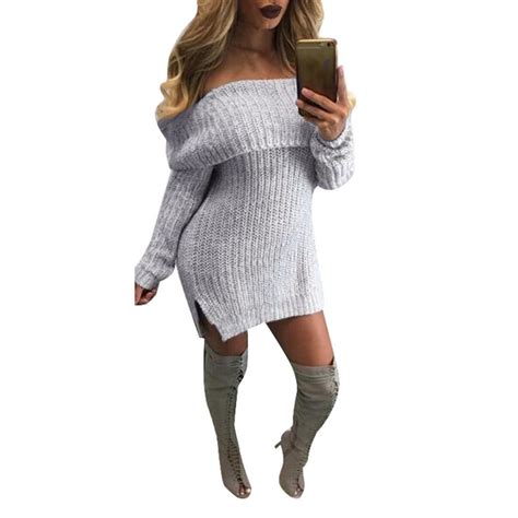 New Arrival Best Selling Women Casual Long Sleeve Loose Knitted Jumper