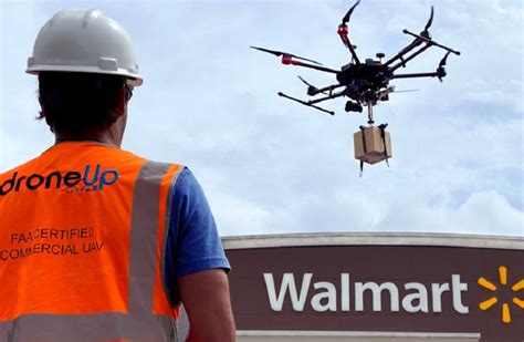 walmart invests   demand drone delivery provider droneup sourcing journal