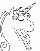 Unicorn Drawing Easy Painting Kids Draw Paint Coloring Rainbow Pages Head Sketch Choose Board Realistic Sketches Cute sketch template