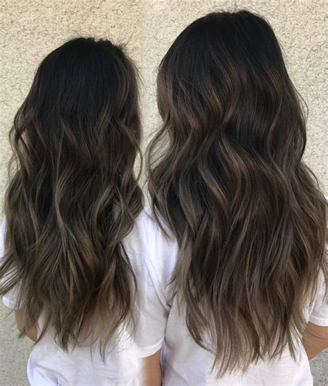 35 smokey and sophisticated ash brown hair color looks