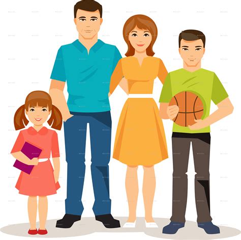 cartoon family pictures    clipartmag