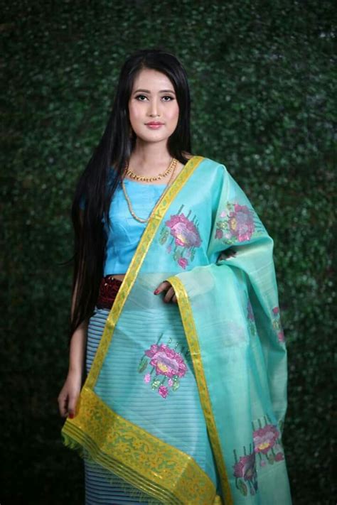 manipuri girl asian outfits traditional attires