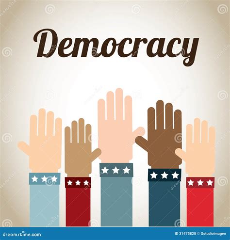 democratie vector illustratie illustration  menselijk