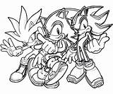 Sonic Exe Coloring Pages Silver Getdrawings sketch template