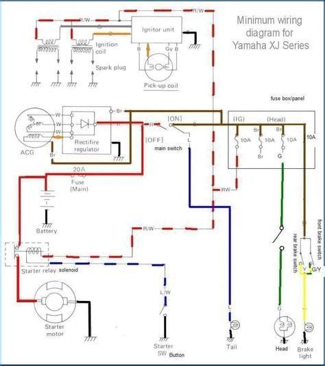 pin  jan adegeest  motorcycling motorcycle wiring diagram yamaha
