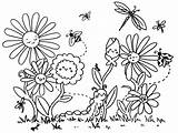 Blumenwiese Blumen Ausmalen Kostenlos Ausdrucken Malvorlagen Grundschule Fruhling Frühling Wiese Malvorlage Malvorlagentv Viel sketch template