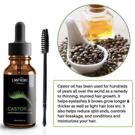 Cold Pressed Castor Oil Kit For Eyebrow And Eyelash
