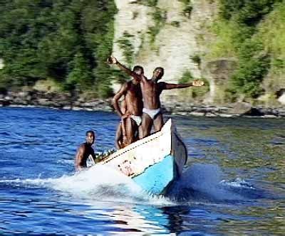 fishermen  st lucia st lucia island caribbean style ziplining