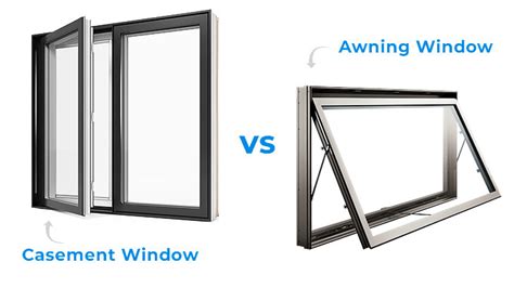 casement  awning windows  type  choose   home