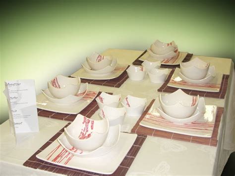 mats ceramics  piece dinner set