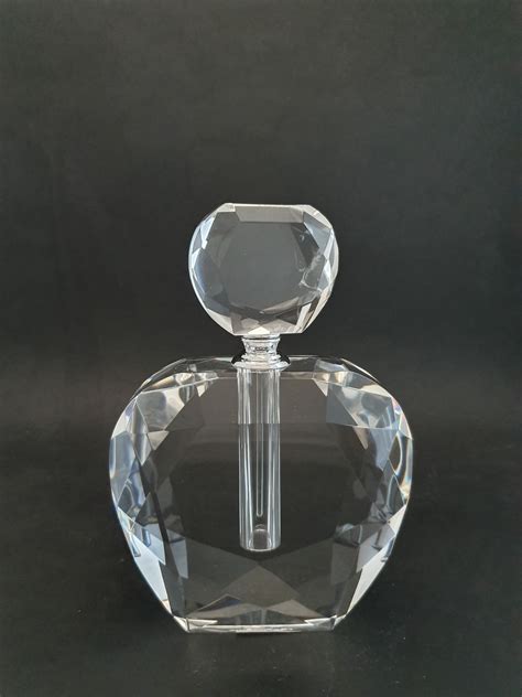 flacon  parfum en cristal moyen flacons  parfumtous nos flacons verrerie balembois