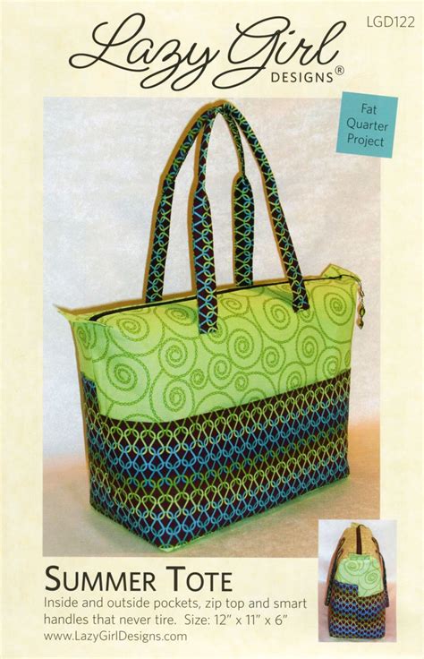 sewing pattern  yarn tote bag literacy basics