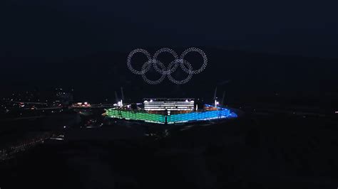 intels drone powered opening ceremony show broke  world record