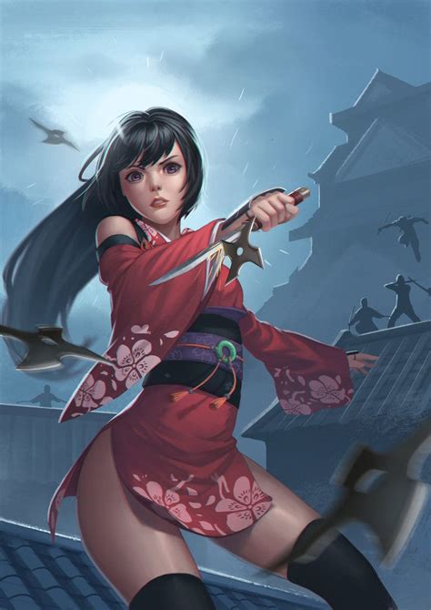 Kotori Female Ninja Ninja Art Ninja Girl