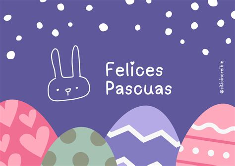 plantilla gratis presonalizable felices pascuas huevos de pascua