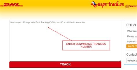 dhl ecommerce tracking usps trackapp