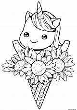 Licorne Fleurs Imprimé sketch template