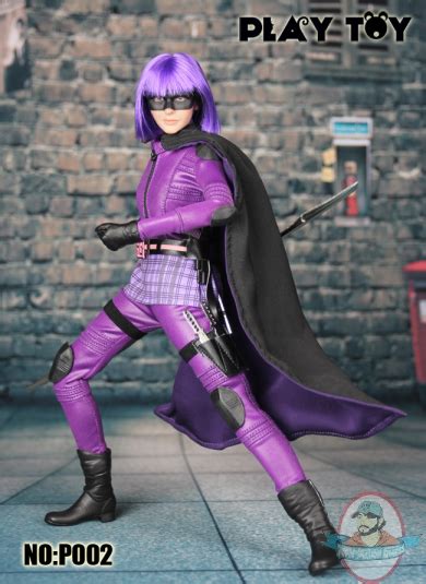 1 6 Scale Kick Ass P002 Purple Girl Action Figure By Play