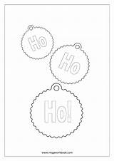 Coloring Christmas Sheets Ho Pages Megaworkbook Printable Miscellaneous sketch template