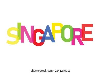 singapore country  banner singapore vector stock vector royalty   shutterstock