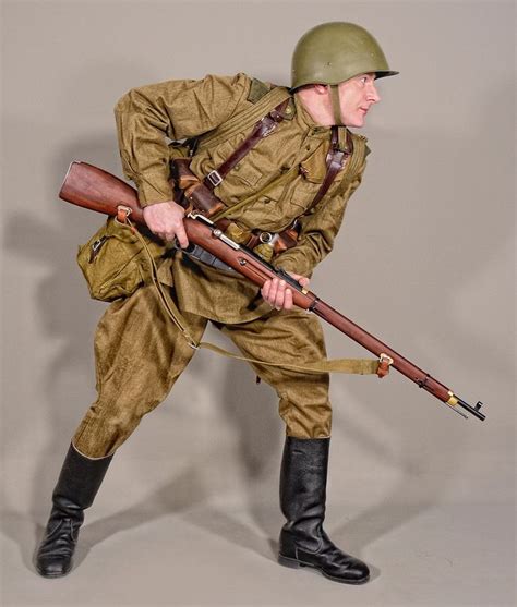 Military Uniform Soviet Soldiers Ww2 By Historyuniform