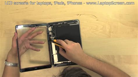 ipad air screen replacement digitizer  lcd removal  installation youtube