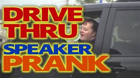 drive  speaker prank  tom mabe youtube