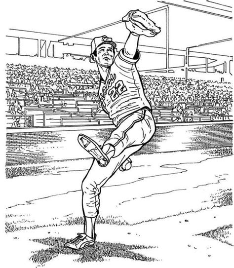 baseball players coloring pages baseball coloring pages sports