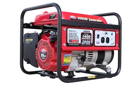 power  watt portable generator  gas powered generator apgg walmartcom