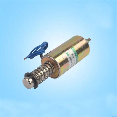 kgmm max mm tubular wired pull push type electric solenoid holding electromagnet  mm
