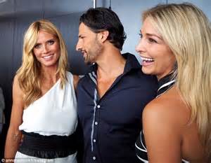 Tim Robards Only Has Eyes For Heidi Klum As He And Anna Heinrich Attend